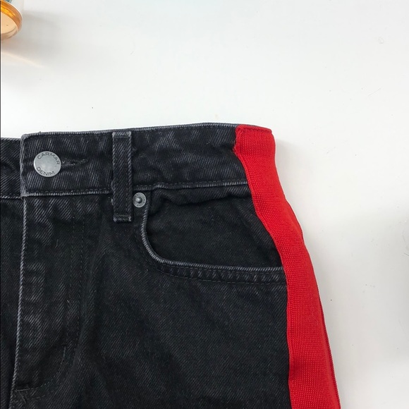 CARMAR LF RED STRIPED SKIRT - Picture 2 of 5